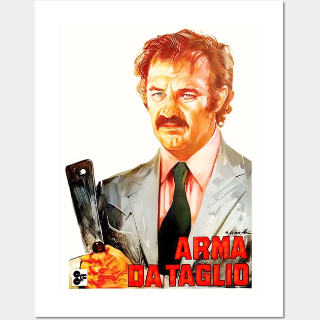 Gene Hackman / Arma Da Taglio (Prime Cut) Wall Art by DankFutura